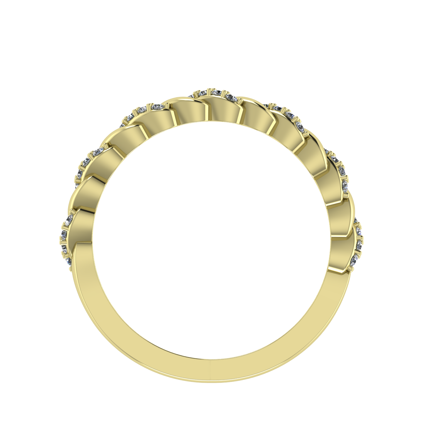 DIAMOND BANDS & STACKABLES HALFWAY ETERNITY STACKABLE RINGS & BANDS